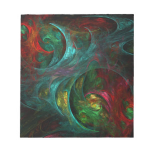 Genesis Nova Abstract Art Notepad