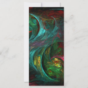 Genesis Nova Abstract Art Rack Card
