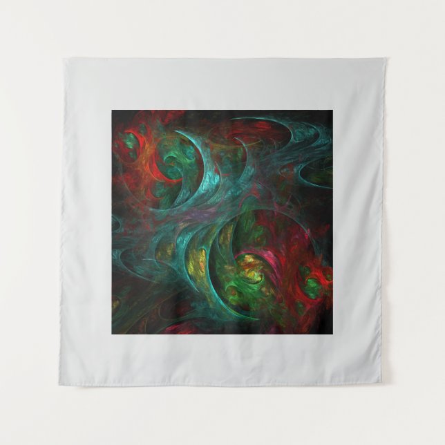 Genesis Nova Abstract Art Tapestry (Front)