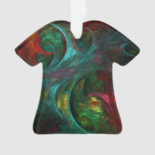 Genesis Nova Abstrait Art Acrylique Chemise