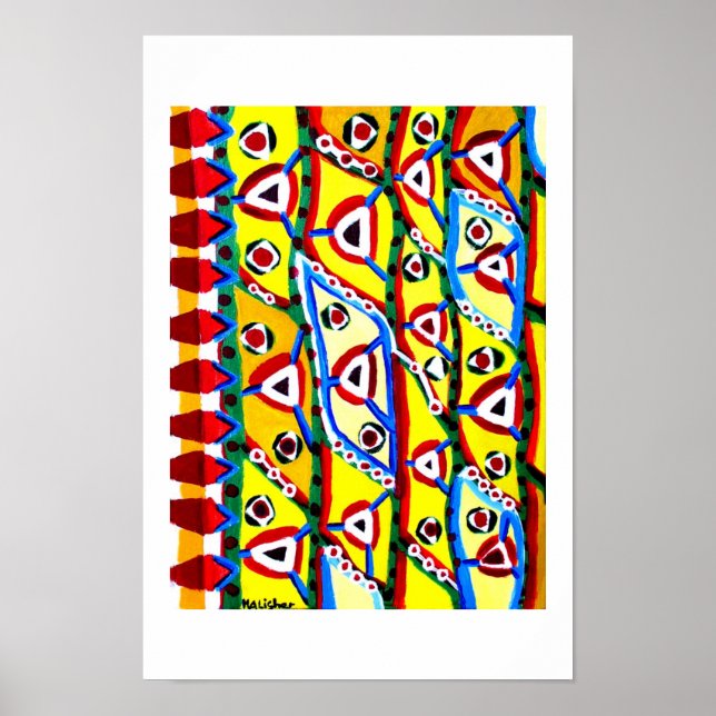 Genetic ancestry poster (Front)