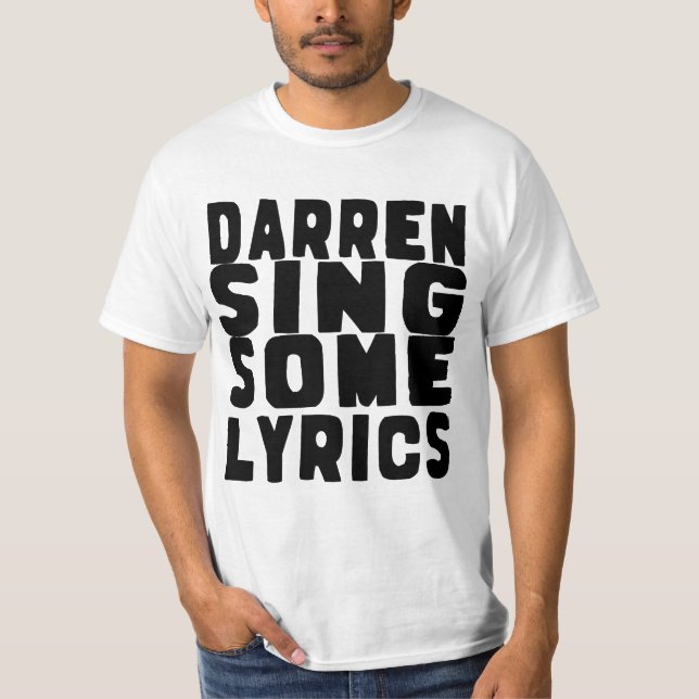 Genetic Misprints Sing T-Shirt (Front)
