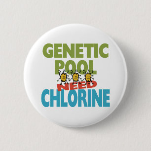 GENETIC POOL 2 INCH ROUND BUTTON