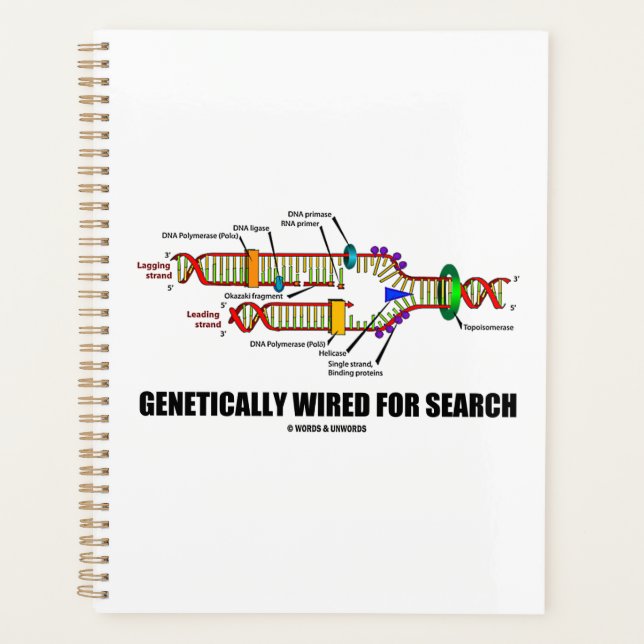 Genetically Wired For Search DNA Replication Humou Planner (Front)