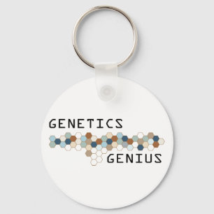 Genetics Genius Keychain
