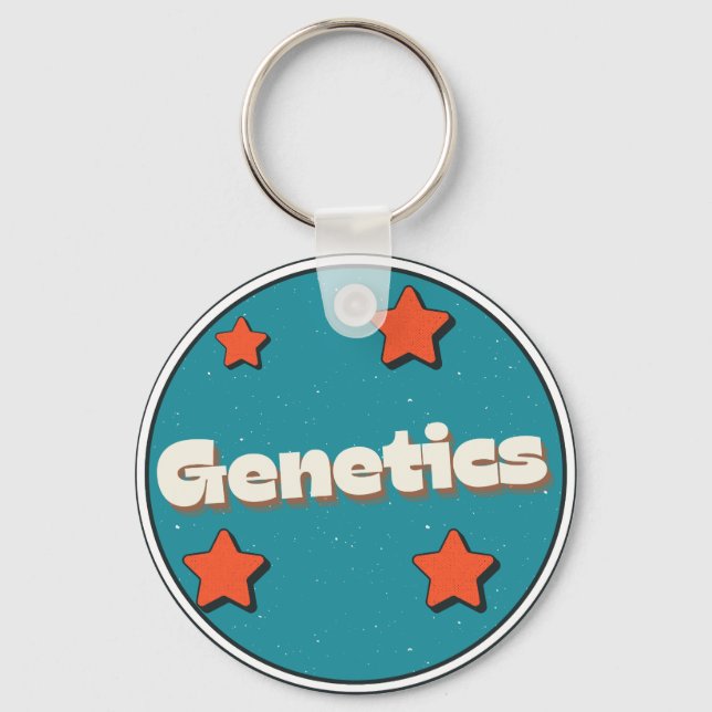 Genetics Keychain (Front)
