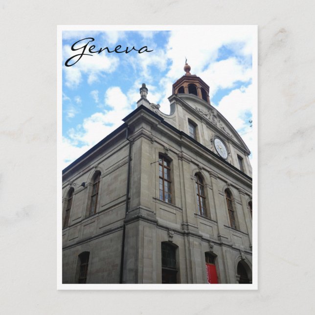 geneva architecture postcard (Front)
