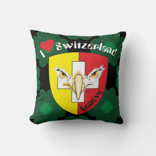 Geneva/Genève Switzerland Suisse Svizzera cushion