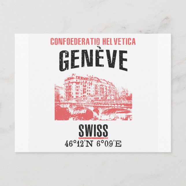 Geneva Postcard (Front)