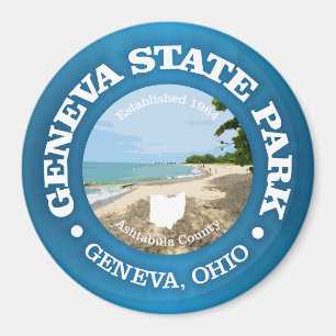 Geneva State Park (SP) Magnet