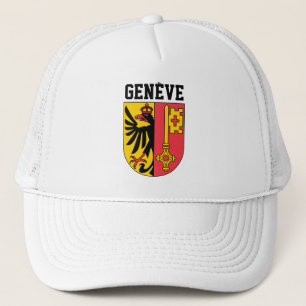 Geneva, Switzerland - coat of arms Trucker Hat