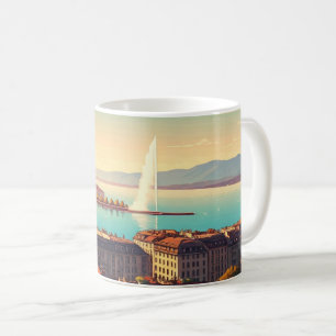 Geneva Switzerland Travel  Coffee Mug