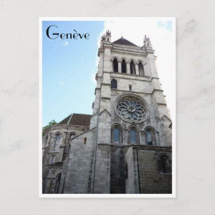 genève saint peters postcard