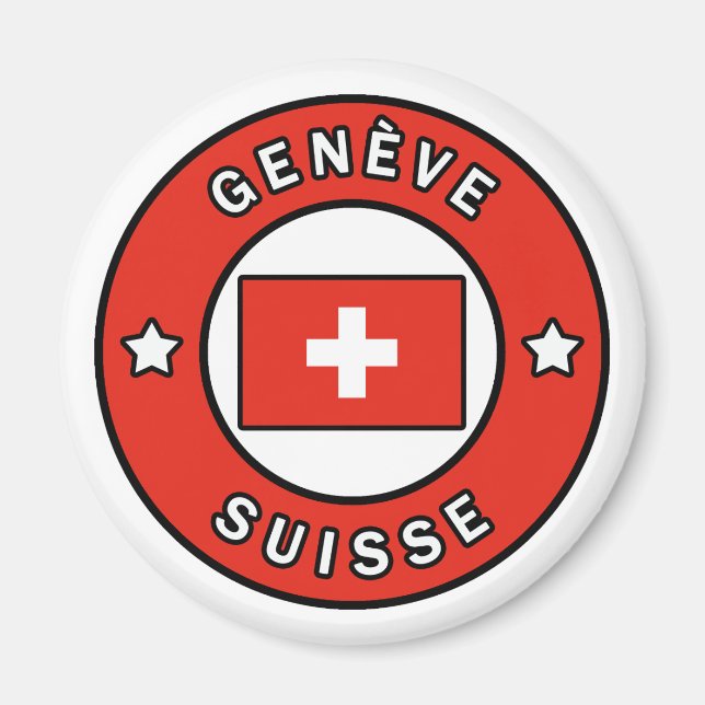 Genève Suisse Magnet (Front)