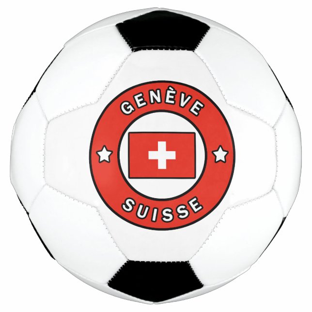 Genève Suisse Soccer Ball (Front)