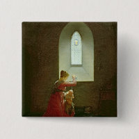 Genevieve of Brabant Baptising her Son in Prison