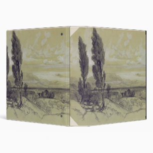 Genezzano, 17 May 1838 (graphite on paper) Binder