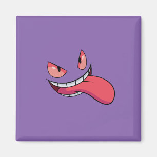 Gengar Fan Art Fridge Magnet: Playful Design Magnet