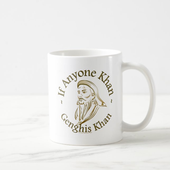 Genghis Khan Coffee Mug (Right)