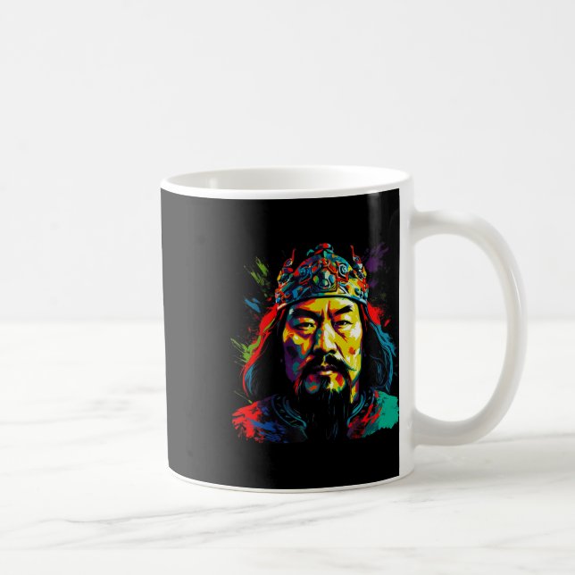 Genghis Khan War Conquerer  Coffee Mug (Right)
