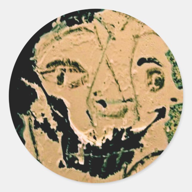 GENIE CLASSIC ROUND STICKER (Front)