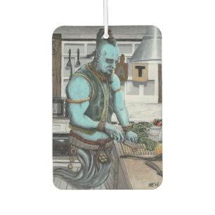 Genie Cooking Kitchen Magic Fantasy Air Freshener
