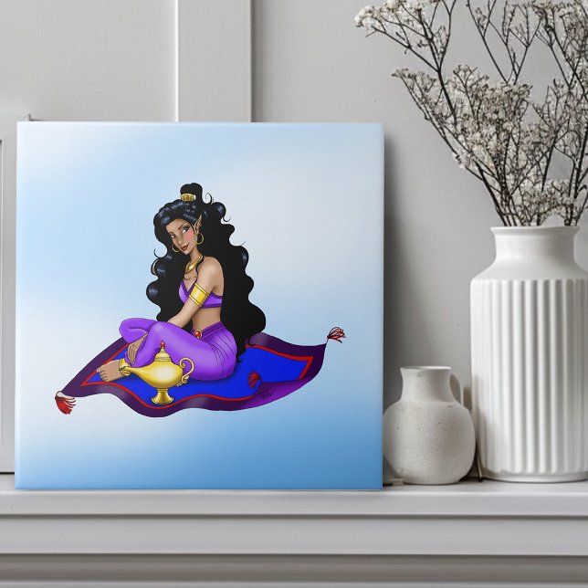 Genie Magic Carpet Lamp Blue Sky Tile (Creator Uploaded)