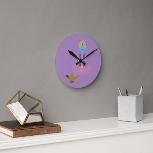 Genie Round Clock