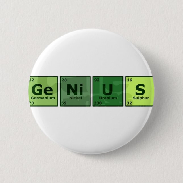 genius 2 inch round button (Front)