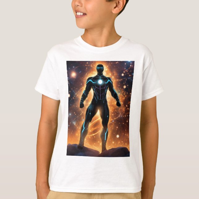 "Genius at Work: Super Intelligence T-Shirt  (Front)