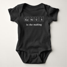 Genius in the Making | Periodic Table Bodysuit