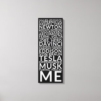 Genius Inspiration Canvas Print