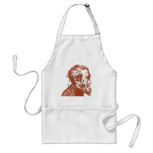 Genius Is Eternal Patience Michelangelo Artist Standard Apron