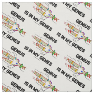 Genius Is In My Genes DNA Replication Fabric
