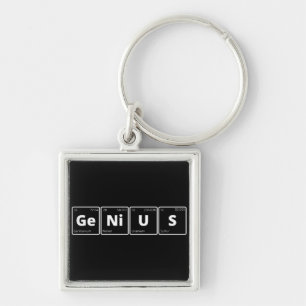 Genius - Periodic Table Keychain