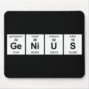 GeNiUS Periodic Table Mouse Pad