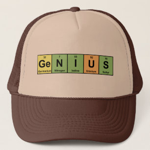 Genius - Periodic Table of Elements Products Trucker Hat