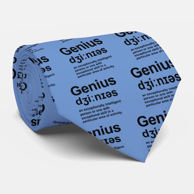 Genius Tie (Rolled)