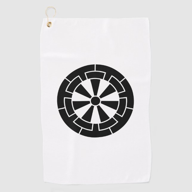 Genji cart golf towel (Front)
