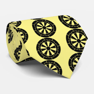 Genji cart neck tie