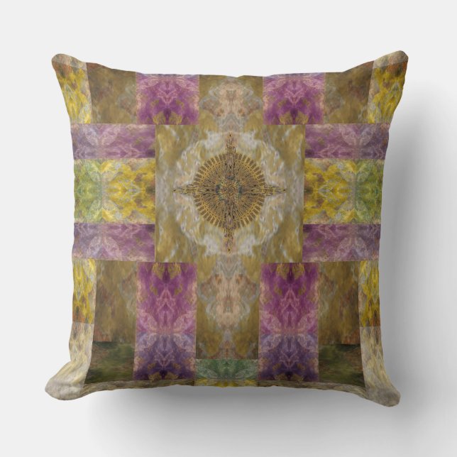 Genji pillow20" x 20" throw pillow (Front)