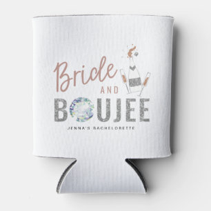 GENNA Bride and Boujee Rose Gold Bachelorette Can Cooler