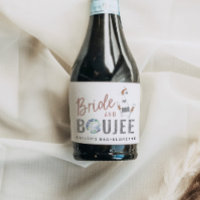 Genna - Rose Gold Silver Glitter Bride & Boujee