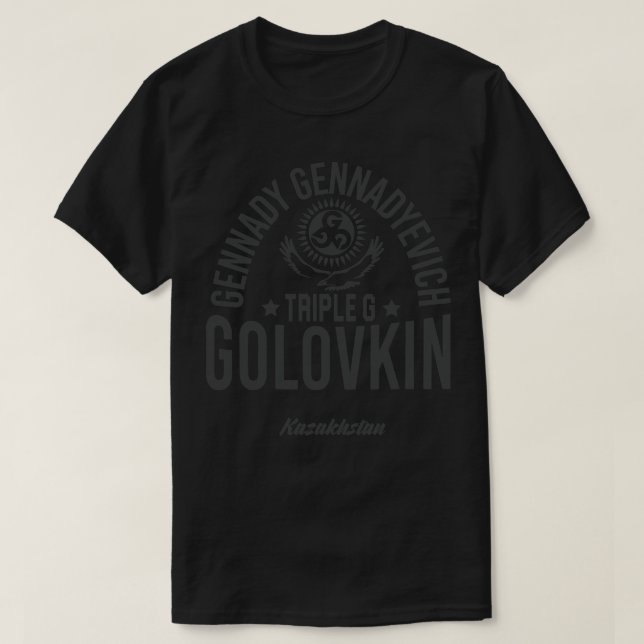 Gennady Golovkin Triple G T-Shirt (Design Front)