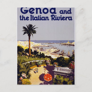 Genoa and the Italian Rivera Postcard