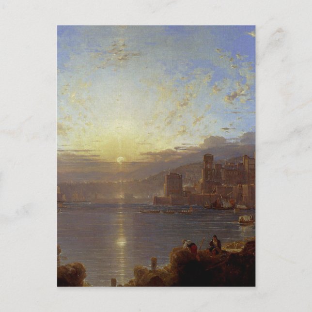 Genoa by Franz Richard Unterberger Postcard (Front)