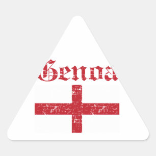 Genoa City designs Triangle Sticker