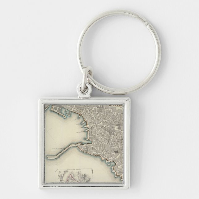 Genoa Genova Genes Keychain (Front)