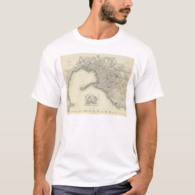 Genoa Genova Genes T-Shirt (Front)