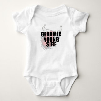 Genomic Young Sire Baby Bodysuit